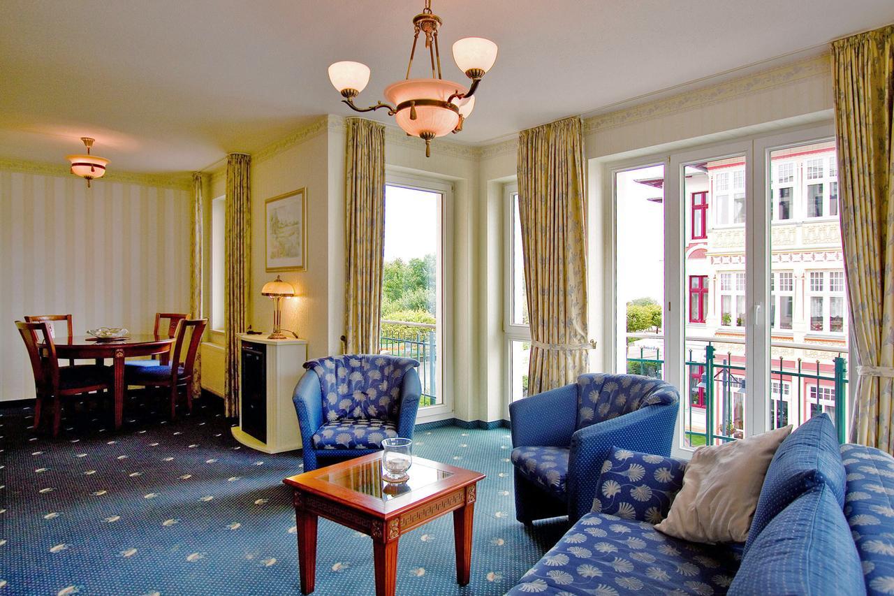 Seetelhotel Ostseeresidenz Ahlbeck Heringsdorf  Bagian luar foto